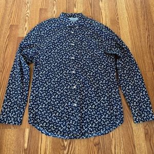 Banana Republic Printed Dress Shirt L
